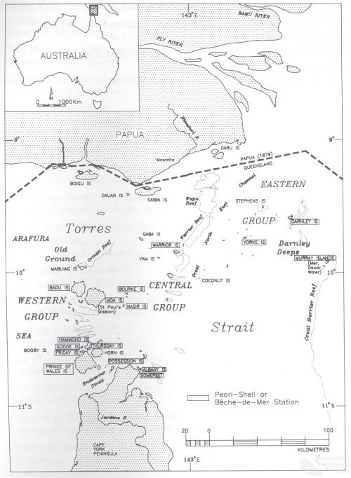 Printable Torres Strait Map